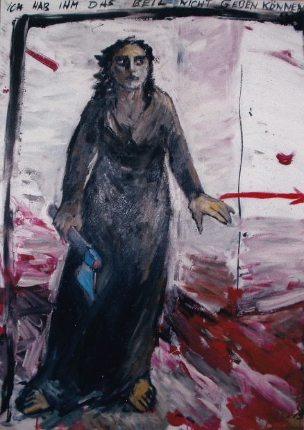 ELEKTRA, Öl auf Leinen